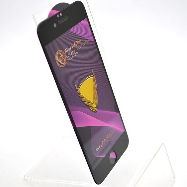 Защитное стекло OG Golden Armor для Apple iPhone 6/iPhone 6s Black 80374 фото