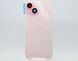 Задня кришка зі склом камери Apple iPhone 15 Pink Original 42237 фото