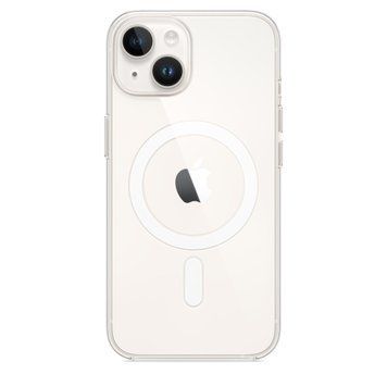 Чехол накладка с MagSafe и Splash Screen Clear Case для Apple iPhone 14 Transparent (Прозрачный) 73128 фото