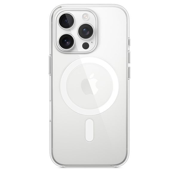 Чехол накладка с MagSafe и Splash Screen Clear Case для Apple iPhone 16 Pro Transparent (Прозрачный) 74264 фото
