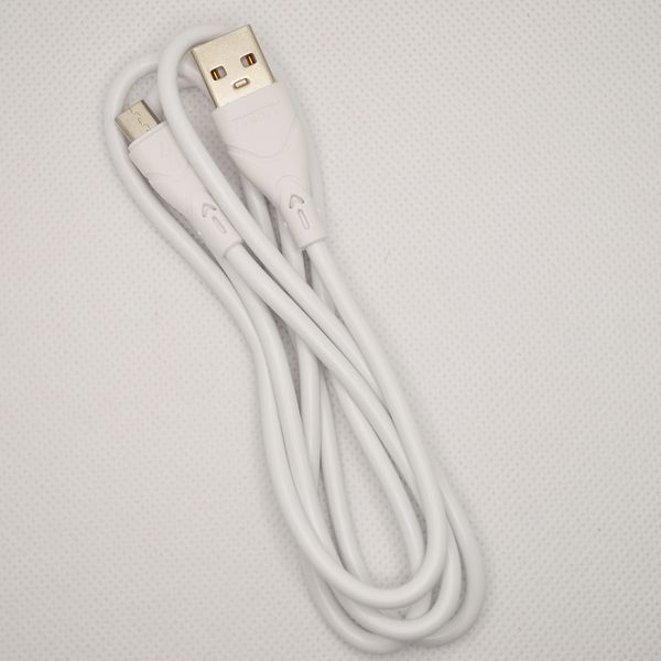 Кабель ANSTY Z-023-A Micro USB 1.2A 1M White 77828 фото