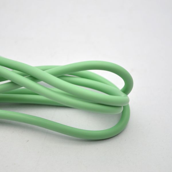 Кабель ANSTY Z-027-T LED Type-C 3.1A 1M Green 75993 фото