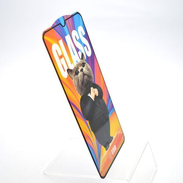 Защитное стекло Mr.Cat Anti-Static для Oppo A17/Oppo A17k Black 63181 фото