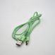 Кабель ANSTY Z-027-T LED Type-C 3.1A 1M Green 75993 фото 6