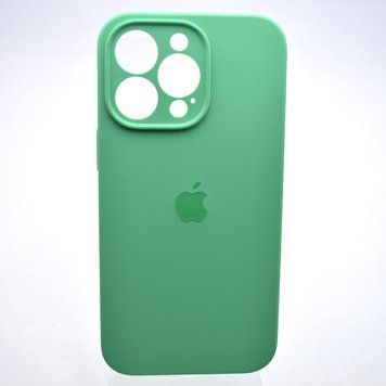Силіконовий чохол накладка Silicon Case Full Camera для iPhone 13 Pro Rehmannia Green 32155 фото