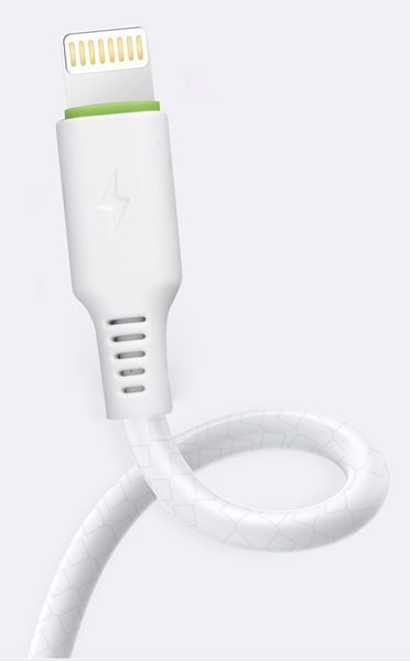 Кабель ANSTY Z-10 3-in-1 Cable 3A 1.2M Білий 88390 фото