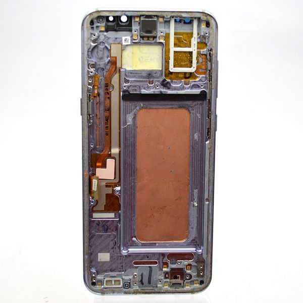 Дисплей (экран) Samsung G955 Galaxy S8 Plus с touchscreen + frame Orchidea Blue Refurbished 58569 фото