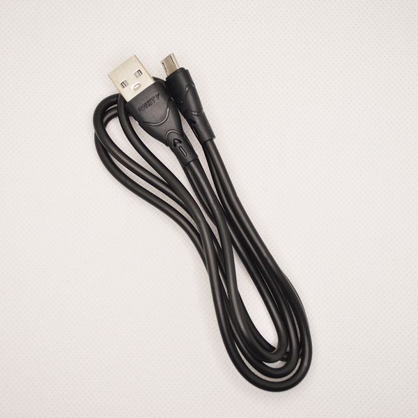 Кабель ANSTY Z-023-A Micro USB 1.2A 1M Black 14865 фото