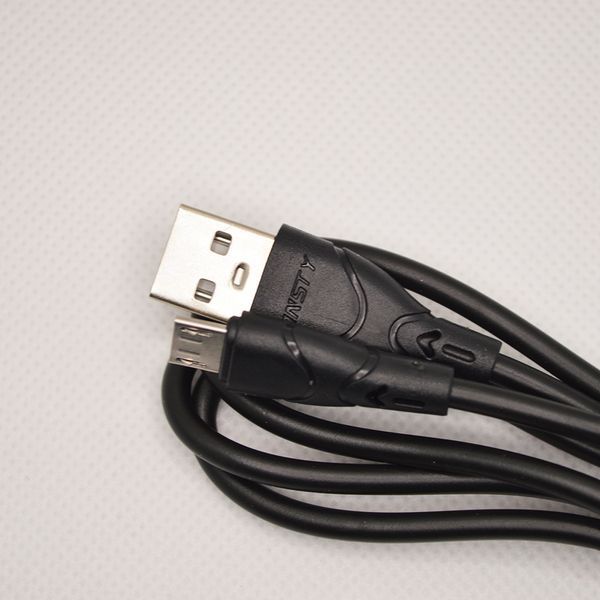 Кабель ANSTY Z-023-A Micro USB 1.2A 1M Black 14865 фото