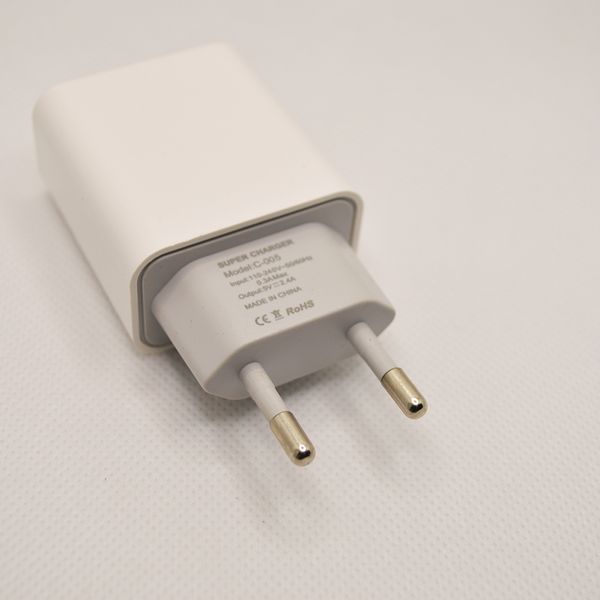 Сетевое зарядное устройство ANSTY C-005-A с Micro USB кабелем 1USB 2.4A White 71816 фото