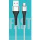 Кабель ANSTY S-011-A Micro USB Nylon 3A 1M Білий 14154 фото 2