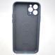 Силиконовый чехол накладка Silicon Case Full Camera для iPhone 11 Pro Lavender Gray 99247 фото 4