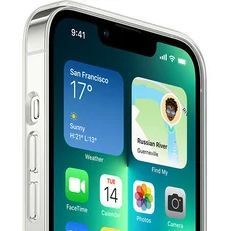 Чехол накладка с MagSafe и Splash Screen Clear Case для Apple iPhone 13 Pro Max Transparent (Прозрачный) 30847 фото