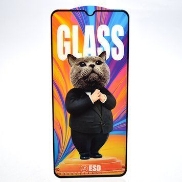 Захисне скло Mr.Cat Anti-Static для Oppo A54s Black 87883 фото
