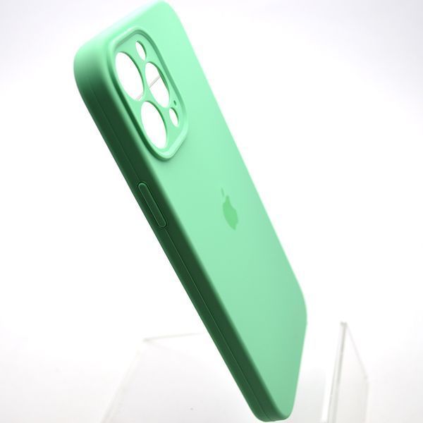 Силіконовий чохол накладка Silicon Case Full Camera для iPhone 13 Pro Max Rehmannia Green 60168 фото