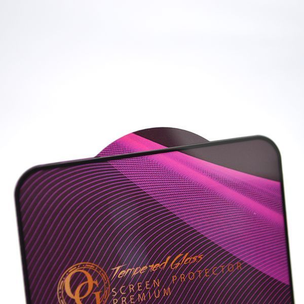 Захисне скло OG Golden Armor для Samsung G990 Galaxy S21 FE Black 60037 фото