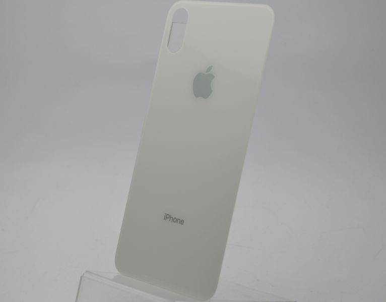 Задняя крышка Apple iPhone XS Max Silver Original (с большим отверстием для камеры) 80496 фото