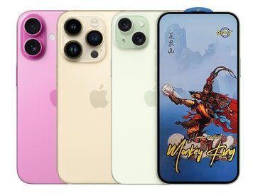 Защитное стекло Monkey King ESD 5S Glass для iPhone 14 Pro/15 Black 74844 фото