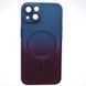 Чохол накладка з MagSafe Bright Case для Apple iPhone 13 Plum-Blue 96143 фото