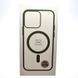 Чехол накладка с MagSafe Clear Case Magnetic для Apple iPhone 12 Forest Green 90857 фото
