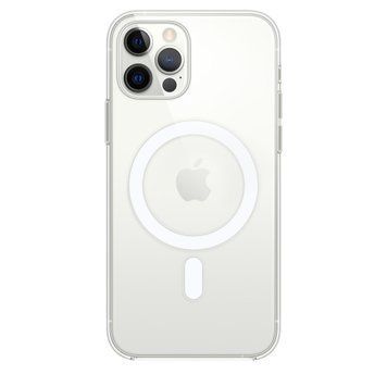 Чехол накладка с MagSafe и Splash Screen Clear Case для Apple iPhone 12 Pro Max Transparent (Прозрачный) 27682 фото