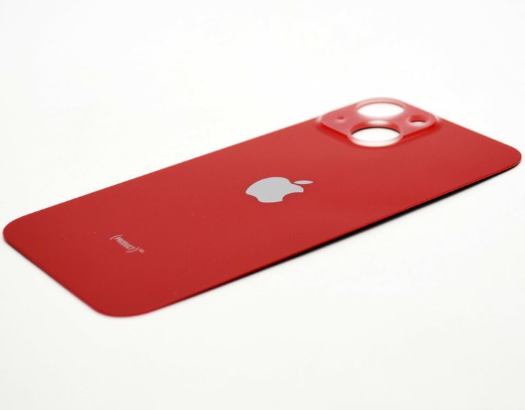 Задня кришка для Apple iPhone 13 Mini Red Original (з великим отвором під камеру) 45432 фото