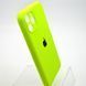 Силиконовый чехол накладка Silicon Case Full Camera для iPhone 11 Pro Fluorescent Green 89229 фото 2