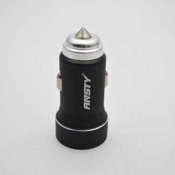Автомобільний зарядний пристрій ANSTY CAR-01 (2 USB 3.1A) Black 71711 фото