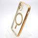 Чохол накладка з MagSafe Stylish Case для Apple iPhone 12 Gold 95252 фото 3