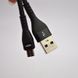 Кабель ANSTY ANS-88-A Nylon Micro USB 3.4A 2M Black 94124 фото 5