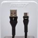 Кабель ANSTY ANS-88-A Nylon Micro USB 3.4A 2M Black 94124 фото 4