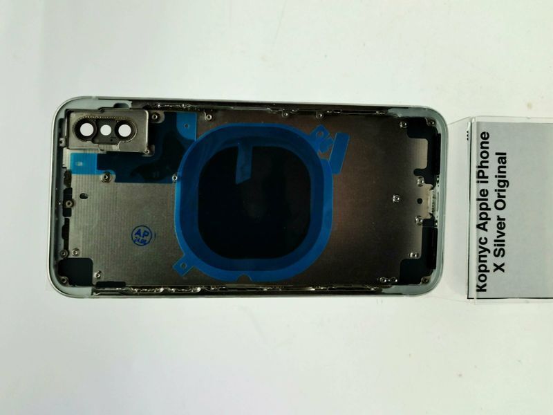 Корпус Apple iPhone X Silver EU Original 83889 фото