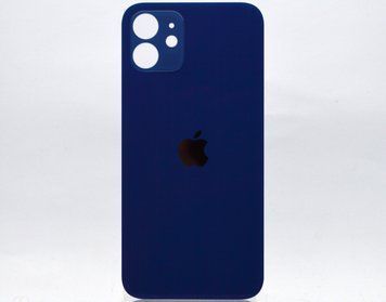 Задняя крышка Apple iPhone 12 Blue HC (с большим отверстием для камеры) 45174 фото