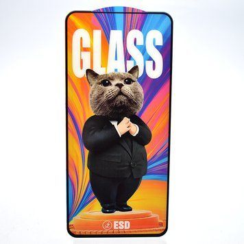 Защитное стекло Mr.Cat Anti-Statci для Xiaomi Redmi Note 9/Redmi Note 9T/Redmi 10X/Note 9 5G Black 95424 фото