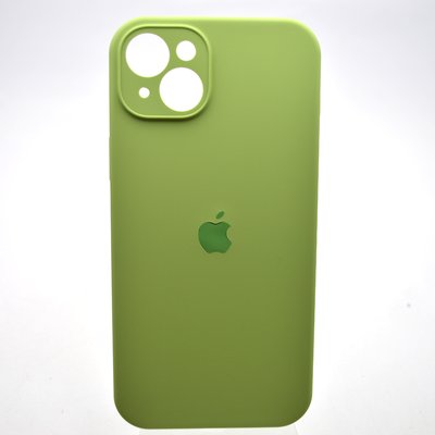 Силіконовий чохол накладка Silicon Case Full Camera для iPhone 15 Plus Mint Green 44800 фото