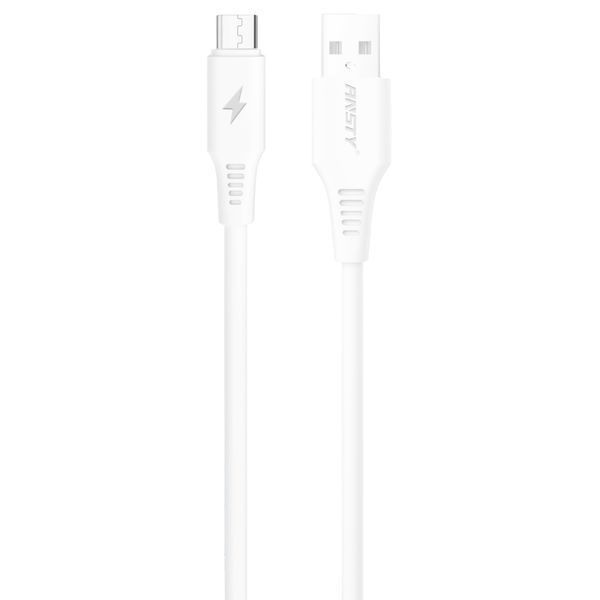 Кабель ANSTY Z-333-A Micro USB 1.2A 1M Белый 79115 фото