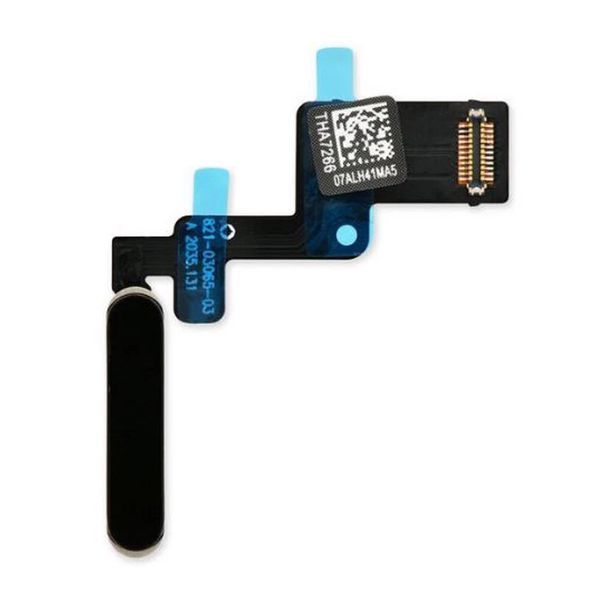 Шлейф Apple iPad Air 5 10.9" 2022 (A2588/A2589/A2591) с кнопкой вкл и сканером отпечатков Black 58494 фото