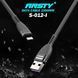 Кабель ANSTY S-012-I Lightning 3A 1M Чорний 68999 фото 2