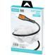 Кабель ANSTY Z-035-T type-C Silicone 5A 1M Чорний 72260 фото 3