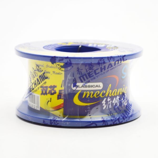 Припой Mechanic SX-862 Sn 63%/Pb 37% Флюс 1-3% (0.6mm/60g) 77611 фото