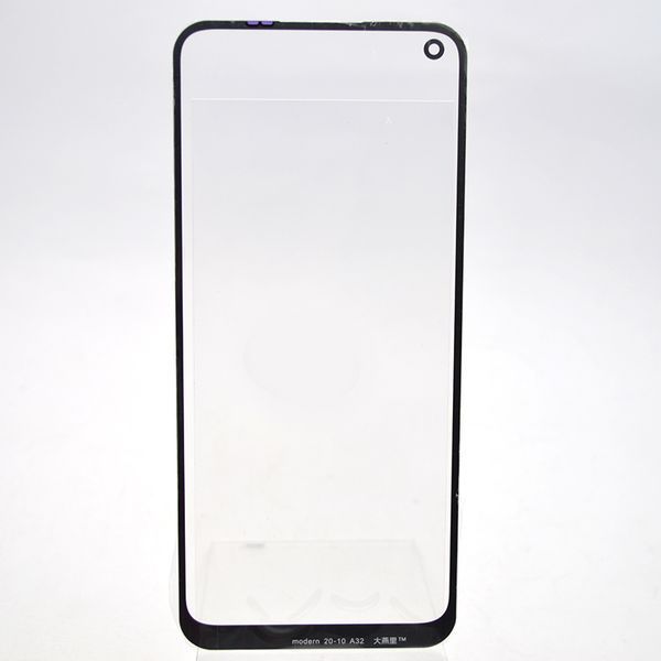 Скло LCD Oppo A53 4G/A53s/A32/A33/Realme 7i з ОСА Black Original 99541 фото