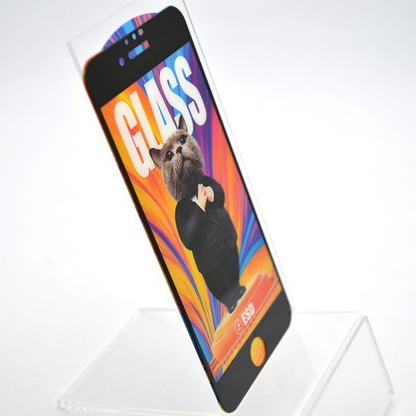 Захисне скло Mr.Cat Anti-Static для Apple iPhone 6/7/8/SE 2020/SE 2022 Black 41588 фото