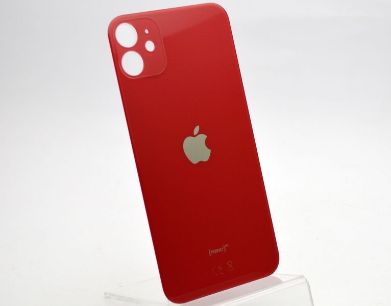 Задня кришка Apple iPhone 11 Red Original (з великим отвором під камеру) 90107 фото