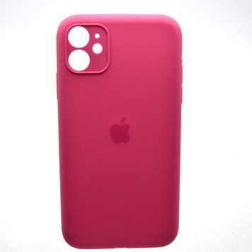 Силіконовий чохол накладка Silicon Case Full Camera для iPhone 11 Dragon Fruit Color 60083 фото