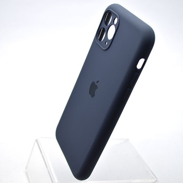 Силіконовий чохол накладка Silicon Case Full Camera для iPhone 11 Pro Max Midnight Blue 93047 фото