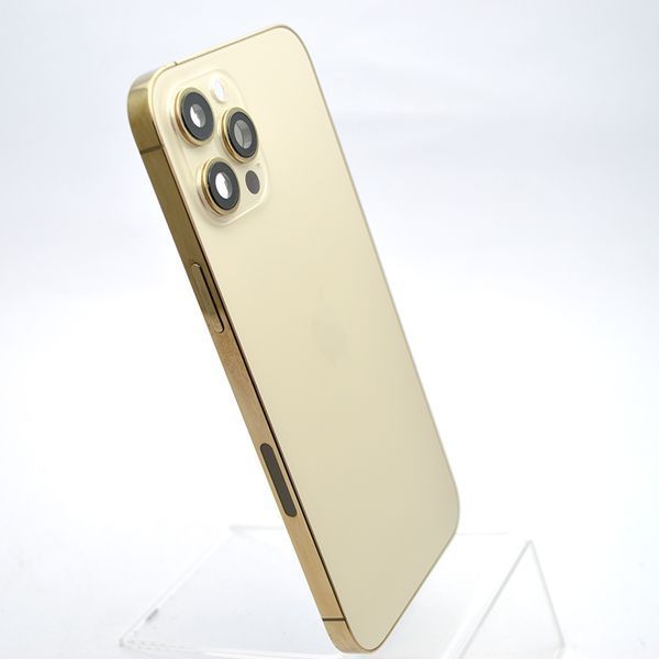 Корпус Apple iPhone 12 Pro Max з кнопками гучності, вкл, сім лотком Gold Original Used 95975 фото