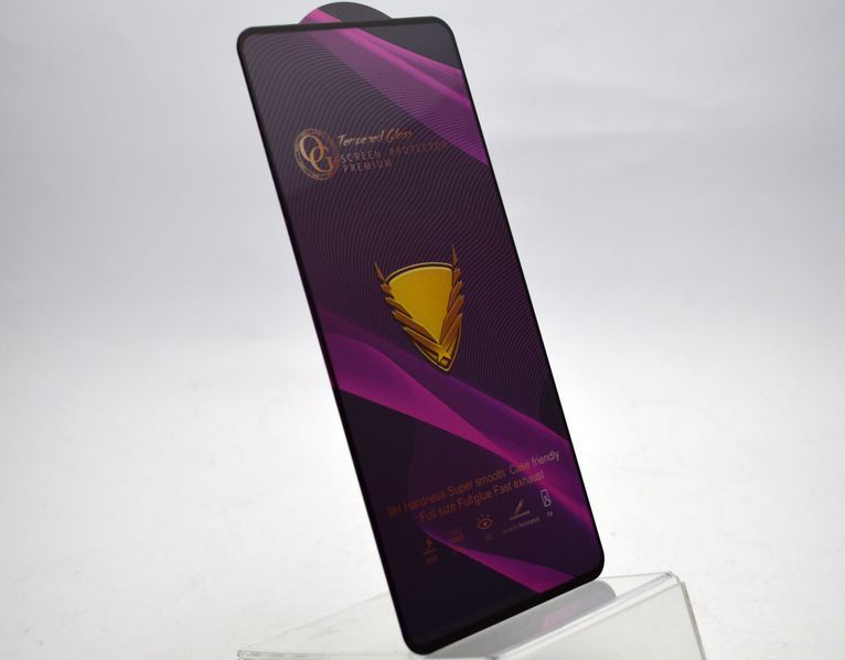 Захисне скло OG Golden Armor для Samsung S721 Galaxy S24 FE Black 99699 фото