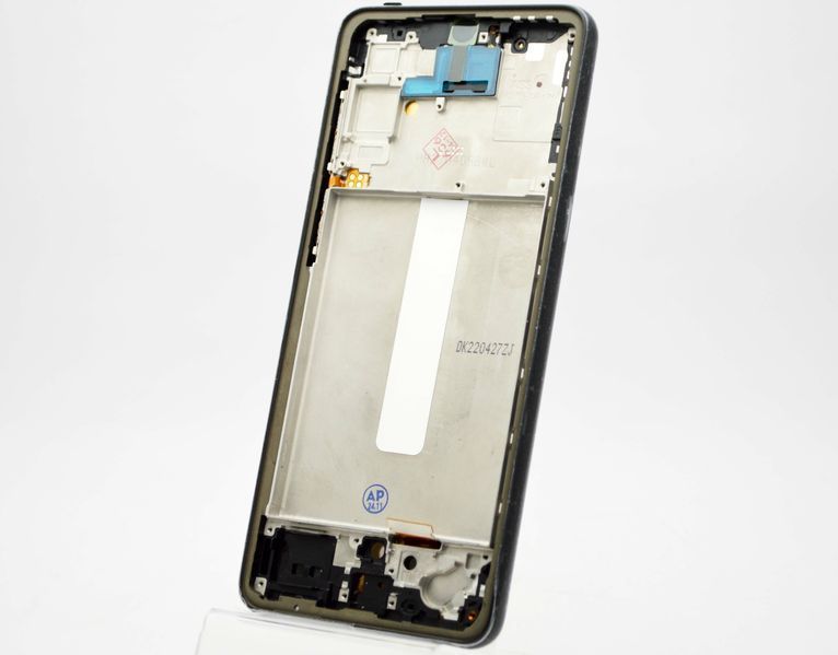 Дисплей (екран) LCD Samsung A336 Galaxy A33 5G з touchscreen та рамкою Black Original 93257 фото
