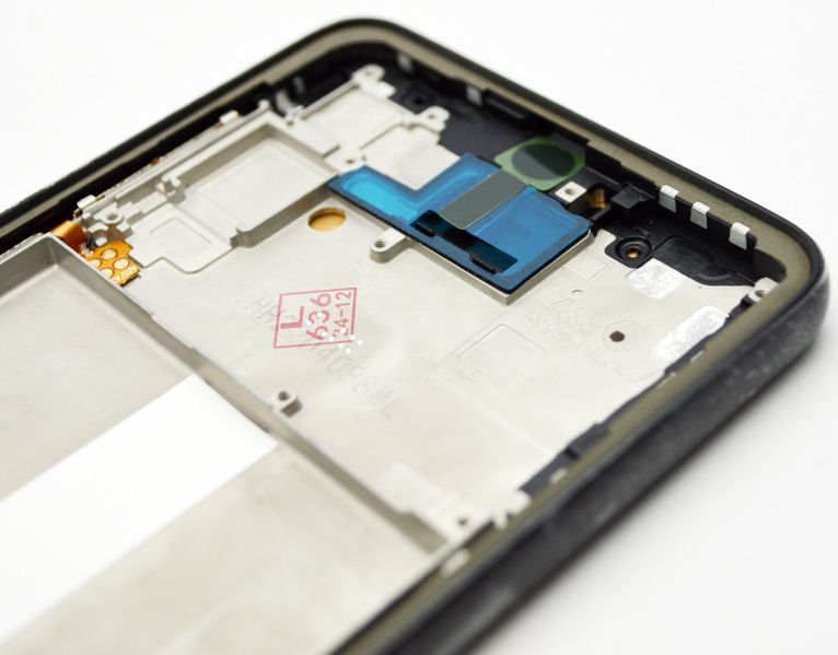 Дисплей (екран) LCD Samsung A336 Galaxy A33 5G з touchscreen та рамкою Black Original 93257 фото