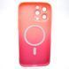 Чехол накладка с MagSafe Bright Case для Apple iPhone 14 Pro Max Peach-Barbie Pink 32945 фото 4